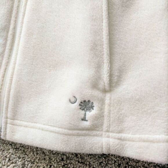 ⭐White Fleece Columbia Vest⭐ - Picture 4 of 7